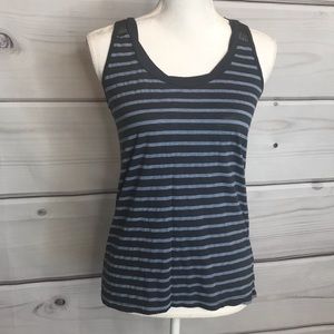 Splendid Racerback stripped tank top